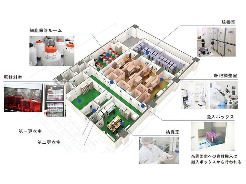細胞培養加工施設(CPC)の紹介